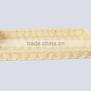 PE Rattan Woven Supermarket Kitchen Storage Food Basket Fruit Storage Equipment thumbnail-6