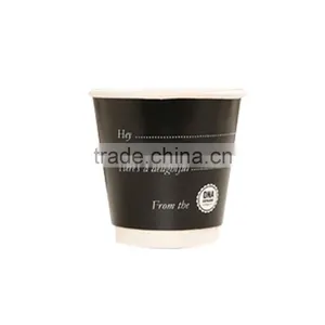 Igh Quality Double Wall Printed Hot Coffee Paper Coffee Cups thumbnail-5