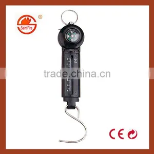 Fish Scale With Measuring Tape Luggage Weigh Balance thumbnail-1