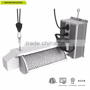 ETL Listed FlexStar Adjustable Lighting Range 1000w Double Ended HPS MH Grow Reflector thumbnail-2