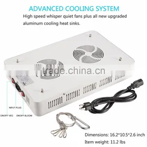 600W Led Grow Light With Veg/bloom Spectrum for Hydroponic Indoor Greenhouse/garden Plant Growing thumbnail-2