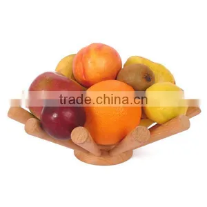 Wood Starburst Fruit Bowl thumbnail-1
