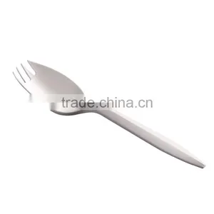 Compostable PLA Spork 6 Inch 142mm Long thumbnail-1