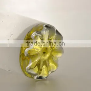 FDA Inspection Wholesale Bottom Colored Water Glass thumbnail-3
