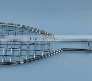 BBQ Mesh Barbecue Fish Holder thumbnail-1