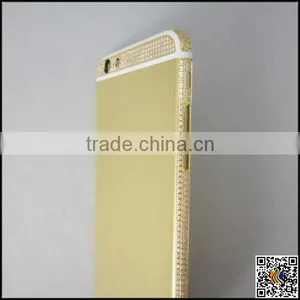 24k Gold Crystal Housing for Iphone 6s,for Iphone 6s Diamond Back Cover,back Cover Housing for Iphone 6s thumbnail-5