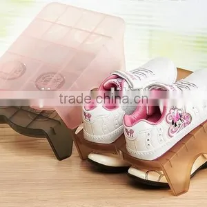Multi-Function Double Layer Plastic Shoe Rack thumbnail-1