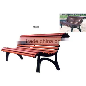 Antique Cast Iron Wooden Slats Bench Legs Outdoor Cast Iron Garden Bench Legs thumbnail-1