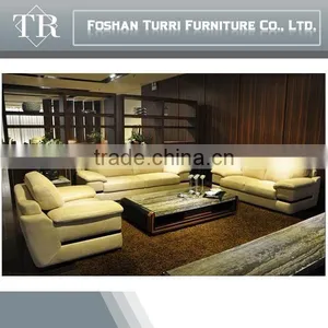 Genuine Leather L Shape Sofa,Pure Leather Sofa Set thumbnail-2