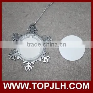 Promotion Dye Sublimation Photo Print Christmas Snowflake Decoration thumbnail-4