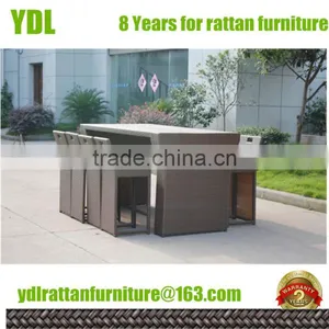 Youdeli Rattan Garden Small Patio Furniture thumbnail-1