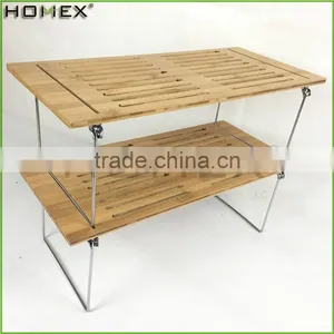 Bamboo Dish Drying Rack Towel Rack Homex-BSCI Factory thumbnail-1