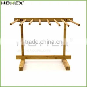 Bamboo Pasta Rack for Kitchen/Pasta Drying Rack/Homex_FSC/BSCI Factory thumbnail-1