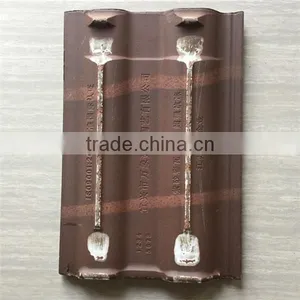 Cheap Price New Style Plain Roofing Tile, Corrugated Glazed Clay Roofing Tile thumbnail-2