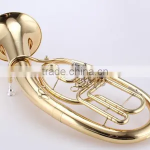 Rotary Pistion Bb Key Baritone Horn With Carrying Case thumbnail-3