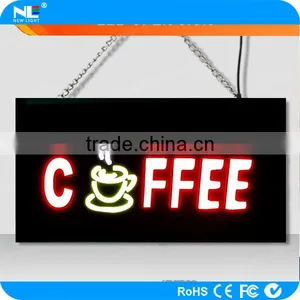 Led Resin Board/ Open Sign Board for Use Coffee and Bar Shop thumbnail-1