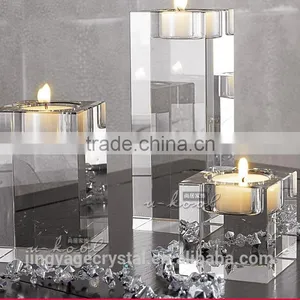 Promotional Tea Light Pillar Candle Glass Holder thumbnail-1