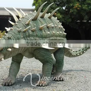 Outdoor Park Decoration Life Size Fiberglass Dinosaur Statues for Sale thumbnail-3