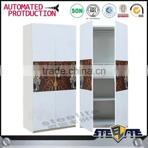 European and American Style Knocked Down Structure Steel Godrej Almirah Designs With Price thumbnail-1