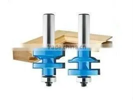 Solide Carbide High Quality Stile and Rail Router Bit Set,woodworking Cutter thumbnail-1