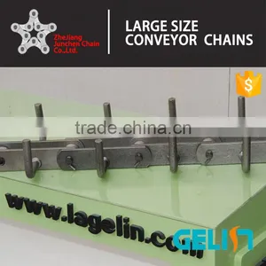 FU 270 FU 350 Carbon Steel Scraper Conveyor Chain for Cement Conveyor thumbnail-6