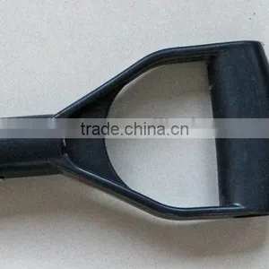 Plastic Snow Shovel With Wooden Handle &D-grip. thumbnail-3