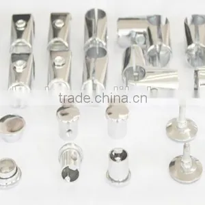 Aluminum Alloy Joint ,25 mm Round Pipe Tube Connect Joint ,clothes-horse Clamp Clip Accessories thumbnail-1
