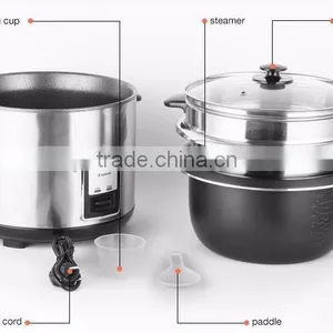 1.0/1.2/1.8/2.2/2.8L National Electric Rice Cooker With Glass Cover thumbnail-5