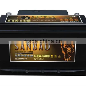 Professionally Manufacturing And Exporting High Quality DIN Standard 12V Dry Charged Lead Acid Car Battery for St 68827 12V88AH thumbnail-1