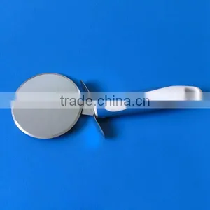 Stainless Steel Pizza Cutter With Plastic Handle,blue and White Handle RH-1403 thumbnail-1