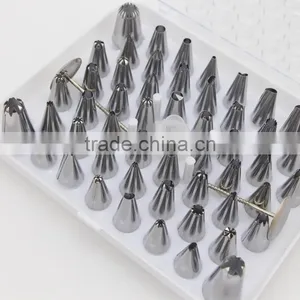 Professional Quality Stainless Steel Different Design Pastry Nozzles Pastry Tube thumbnail-2
