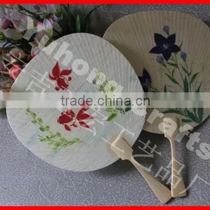 Custom Printed Round Wholesale Japanese Personalized Hand Fan thumbnail-5