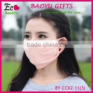 Hot Selling Fashion Summer Sunscreen Mask/anti-dust Cotton Respirator for Women thumbnail-3