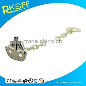 Hot Sale Eco-friendly Zinc Alloy Baby Pacifier Clip With High Quality thumbnail-5
