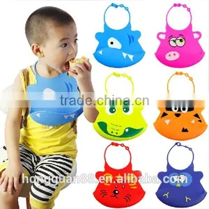Hot Selling Colorful Baby Bibs, Rubber Baby Bibs ,silicon Baby Bibs thumbnail-2