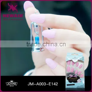 2017 New 3D Fashion Oval Colorful Artificial Art Nail Tips thumbnail-5