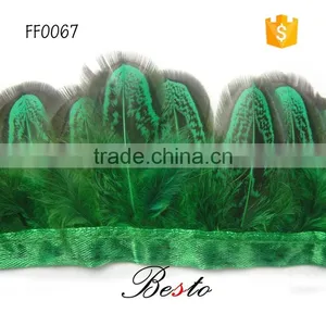 Cheap Wholeasel New Custom Artificial Dyed Decorative Feather Trimming for Decoration thumbnail-2