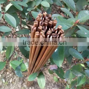 84cm/33" 40-45# Carbonized Self Nocks Bamboo Arrow Shafts With Varnish thumbnail-2