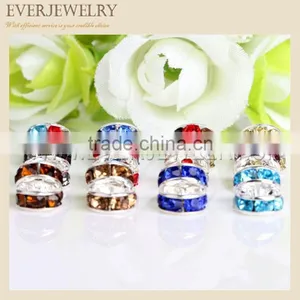 2016 Hot Design Red/siam Rhinestone Spacer thumbnail-6