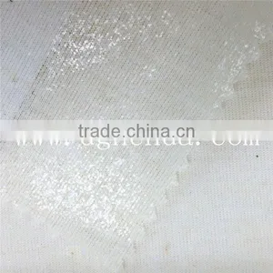 Natural White 100g Single-sided T/C Knitting Fabric With Low-temperature Dot Glue thumbnail-2