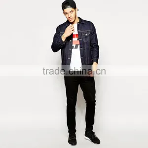Boys Fancy Jacket Dark Blue With Metal Button Outdoor Casual Wear thumbnail-4