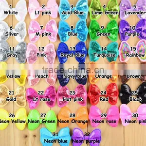 DIY Fabric Bow With Crystals Elegant Flower Fabric Bow Knot Decrations Wholesale Fashion Bow Jewelry Accessories thumbnail-4