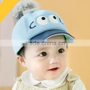 TC17003 Wholesale Fancy Baby Winter Hats New Fashion Warm Baby Circket Cap thumbnail-1