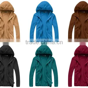Customize Blank Unisex Slim Fit Fleece Jacket Wholesale Polar Fleece Jacket With Your Own Design Logo thumbnail-1