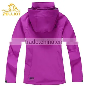 Hoodies Casual Waterproof Breathable Outdoor Women Softshell Jacket thumbnail-5