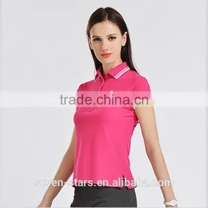 Slim Stand Collar T-shirt Women T-shirt Made From Judi Fabric thumbnail-2
