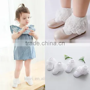 Socks for 0-12 Months Cute Toddlers Infants Cotton Ankle Bow Socks Baby Girls Princess Bowknots Socks thumbnail-2