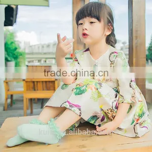 Summer Baby Girls Kids Toddler White Pink Cotton Lace Ruffle Princess Mesh Socks Children Breathable Short Ankle Sock thumbnail-2