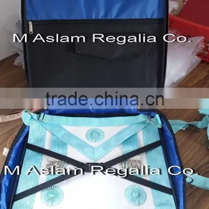 England Regalia Master Mason Lambskin Apron and Masonic Soft Case thumbnail-1