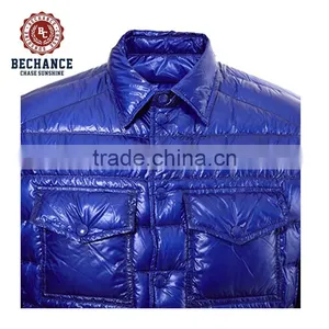 2017 New Men Blue Dowm Jacket Branded Name Winter Jacket thumbnail-3